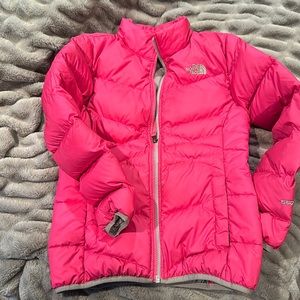 North face coat Girl size 10/12